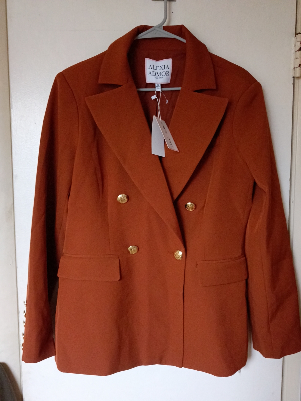 Alexia Admor Brown Blazer ā Size 10 ā New with Tags